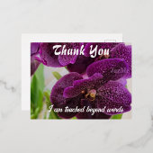 Carte Postale De Vacances En Aluminium Dites Merci (Recto/Verso)