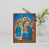 Carte Postale De Vacances En Aluminium Et les Anges étaient stupéfaits (Debout devant)