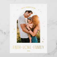 Faith Love Famille Arc Moderne Design de Noël