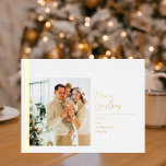 Carte Postale De Vacances En Aluminium Famille de photos de Noël | Joyeux Noël<br><div class="desc">Famille de photos de Noël | Joyeux Noël</div>