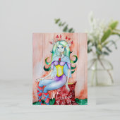 Carte Postale De Vacances En Aluminium Fantasy Pixie Fée Thunder_Cove (Debout devant)
