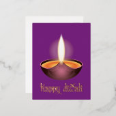 Carte Postale De Vacances En Aluminium Festival des lumières (Recto/Verso)