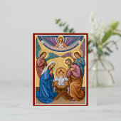 Carte Postale De Vacances En Aluminium Gloire à Dieu (Debout devant)