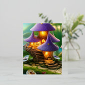 Carte Postale De Vacances En Aluminium Graphique magique (Debout devant)