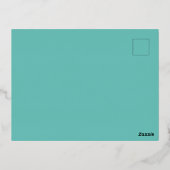 Carte Postale De Vacances En Aluminium "Instantanés Pittoresques" (Verso)