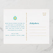 Carte Postale De Vacances En Aluminium Laisser Neige Quelque Part Autre Plage Photo Vérit (Verso)