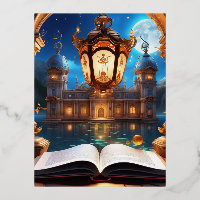 Le livre magique dans un monde utopique mystérieux