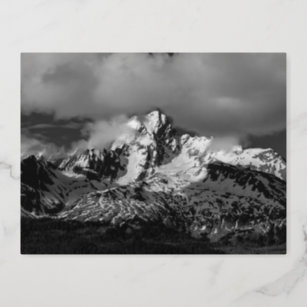 Carte Postale De Vacances En Aluminium Le majestueux Mont Alice