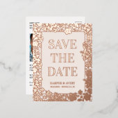 Carte Postale De Vacances En Aluminium Mariage Hawaii Enregistrer La Date (Recto/Verso)