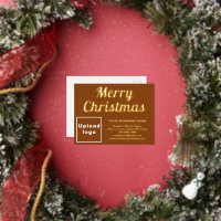 Marque Brown d'affaires à Noël