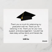 Carte Postale De Vacances En Aluminium Merci (Verso)