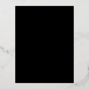 Carte Postale De Vacances En Aluminium Noir #000000, Gravel