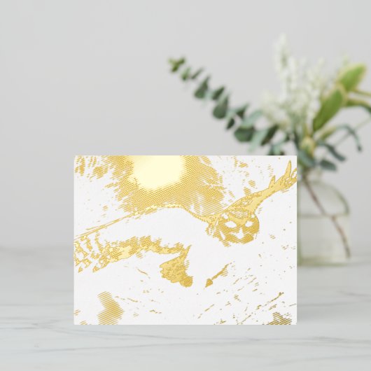 Carte Postale De Vacances En Aluminium Owl (Debout devant)