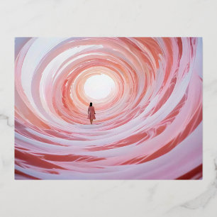 Carte Postale De Vacances En Aluminium Papier peint Arrière - plan Abstrait Univers