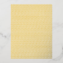 Papier peint Polka blanc et jaune parfait