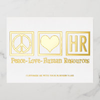 Peace Love HR Elegant Ressources humaines Custom G