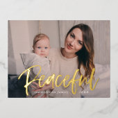 Carte Postale De Vacances En Aluminium Photo Script pacifique (Recto)