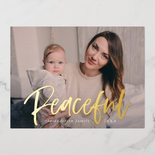 Carte Postale De Vacances En Aluminium Photo Script pacifique (Recto)