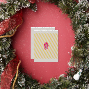 Carte Postale De Vacances En Aluminium plante, fleur, pétale, rose, magenta, police, moti