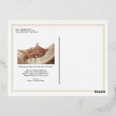 Carte Postale De Vacances En Aluminium Présentation classique des photos à double bordure (Verso)