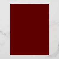 Rouge foncé #650000, rouille de cuivre