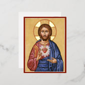 Carte Postale De Vacances En Aluminium Sacré Coeur (Recto/Verso)