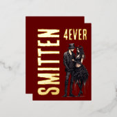 Carte Postale De Vacances En Aluminium Saint-Valentin gothique (Recto/Verso)