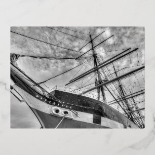 Carte Postale De Vacances En Aluminium Voilier Wavertree