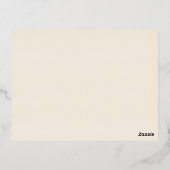 Carte Postale De Vacances En Aluminium Zéro plan, maximum de vidéos (Verso)