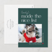 Carte postale de vacances en couleur à peine modif (Devant / Derrière)