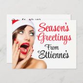 Carte postale de vacances / Invitation (Devant / Derrière)