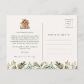 Carte postale de vacances itinérante (Dos)