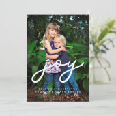 Carte postale de vacances Minimalist Joy (Debout devant)