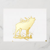 Carte postale de vacances Oro Foil (Recto)