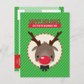 CARTE POSTALE DE VACANCES :: roudolf de rennes à n (Devant / Derrière)