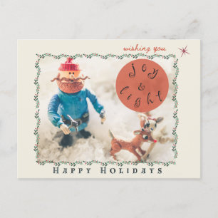 Carte postale de vacances Rudolph & Friends (retou