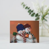 Carte postale de vacances Snowpeople (Debout devant)
