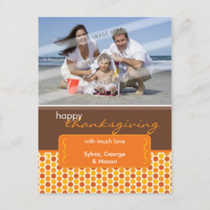 CARTE POSTALE DE VACANCES :: support tacheté P5