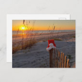 Carte postale de vacances sur la plage Amelia Isla (Devant / Derrière)