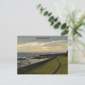 Carte postale de vacances texture lisse (Debout devant)