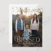 Carte postale de vacances vraiment bénie (Devant / Derrière)