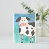 Carte postale de vache (Debout devant)