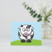 Carte postale de vache mignonne (Debout devant)