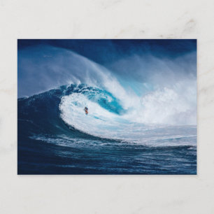 Carte postale de vague de surf