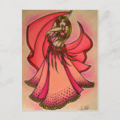 Carte postale de Valentine Belly Dancer (Devant)
