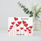 Carte postale de Valentine - personnaliser texte (Debout devant)