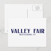 Carte postale de Valley Fair (Devant / Derrière)