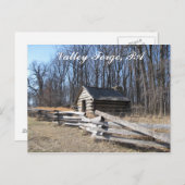 Carte postale de Valley Forge, PA (Devant / Derrière)