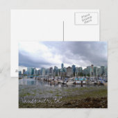 Carte postale de Vancouver (C.-B.) (Devant / Derrière)
