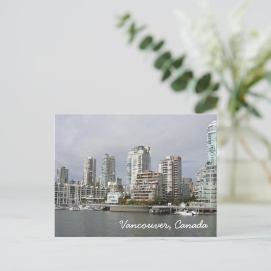 Carte postale de Vancouver, Canada (Debout devant)